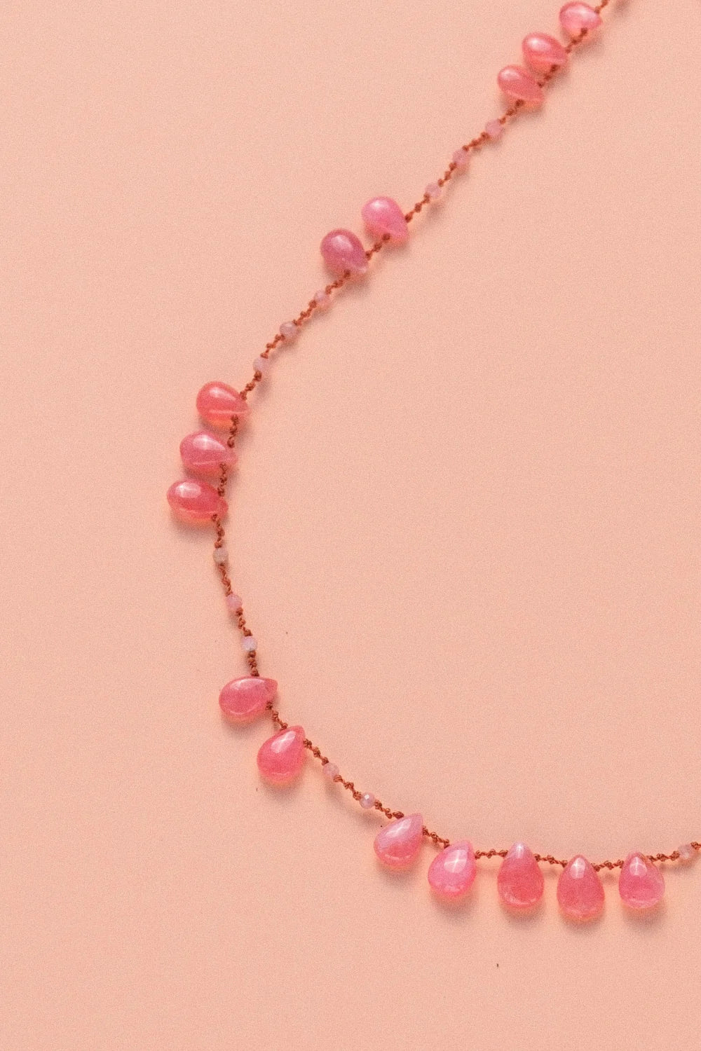 Collier Ivarene Offset Rhodocrosite - PODIUMS NANCY