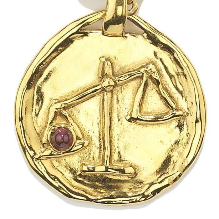 Collier Goossens Balance Talisman Astro