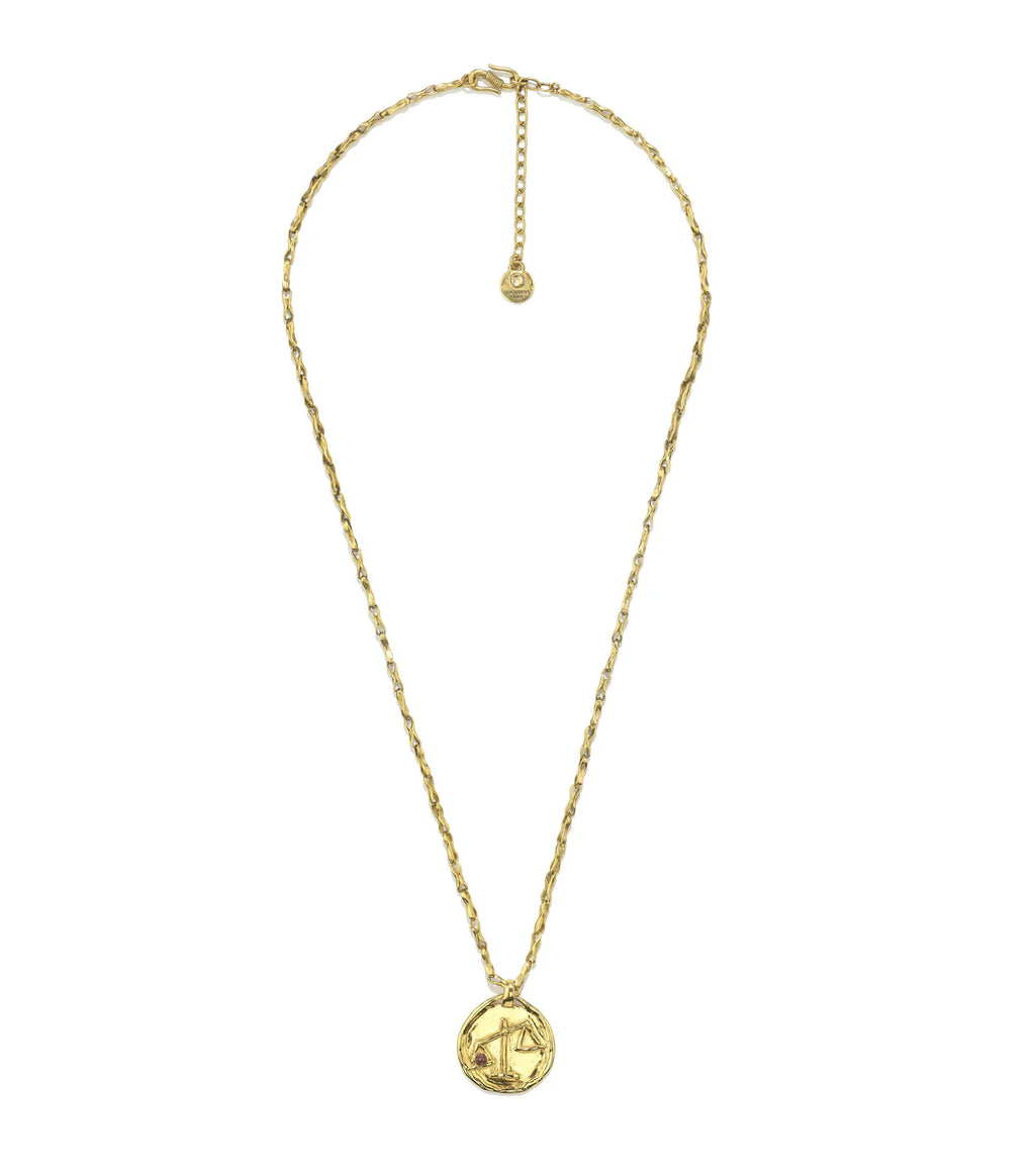 Collier Goossens Balance Talisman Astro