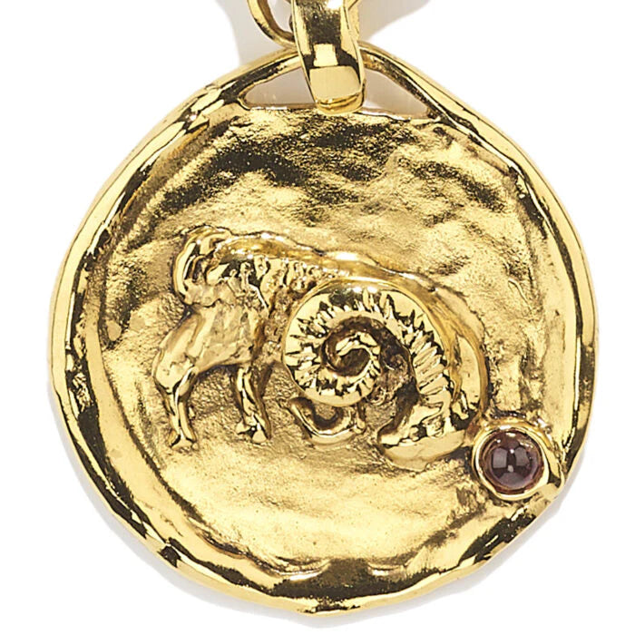 Collier Goossens Bélier Talisman Astro