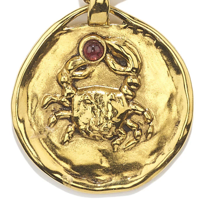 Collier Goossens Cancer Talisman Astro