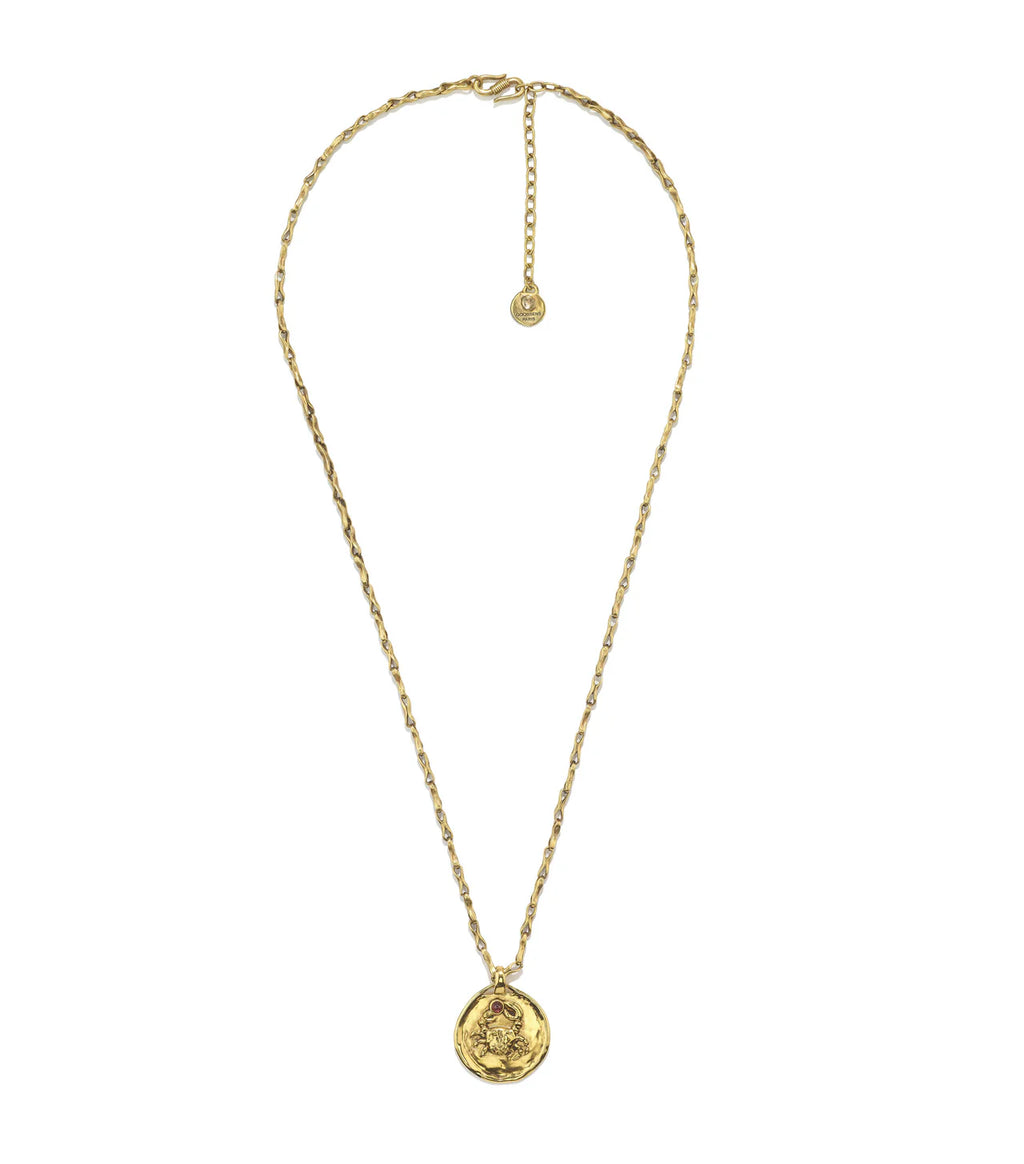Collier Goossens Cancer Talisman Astro