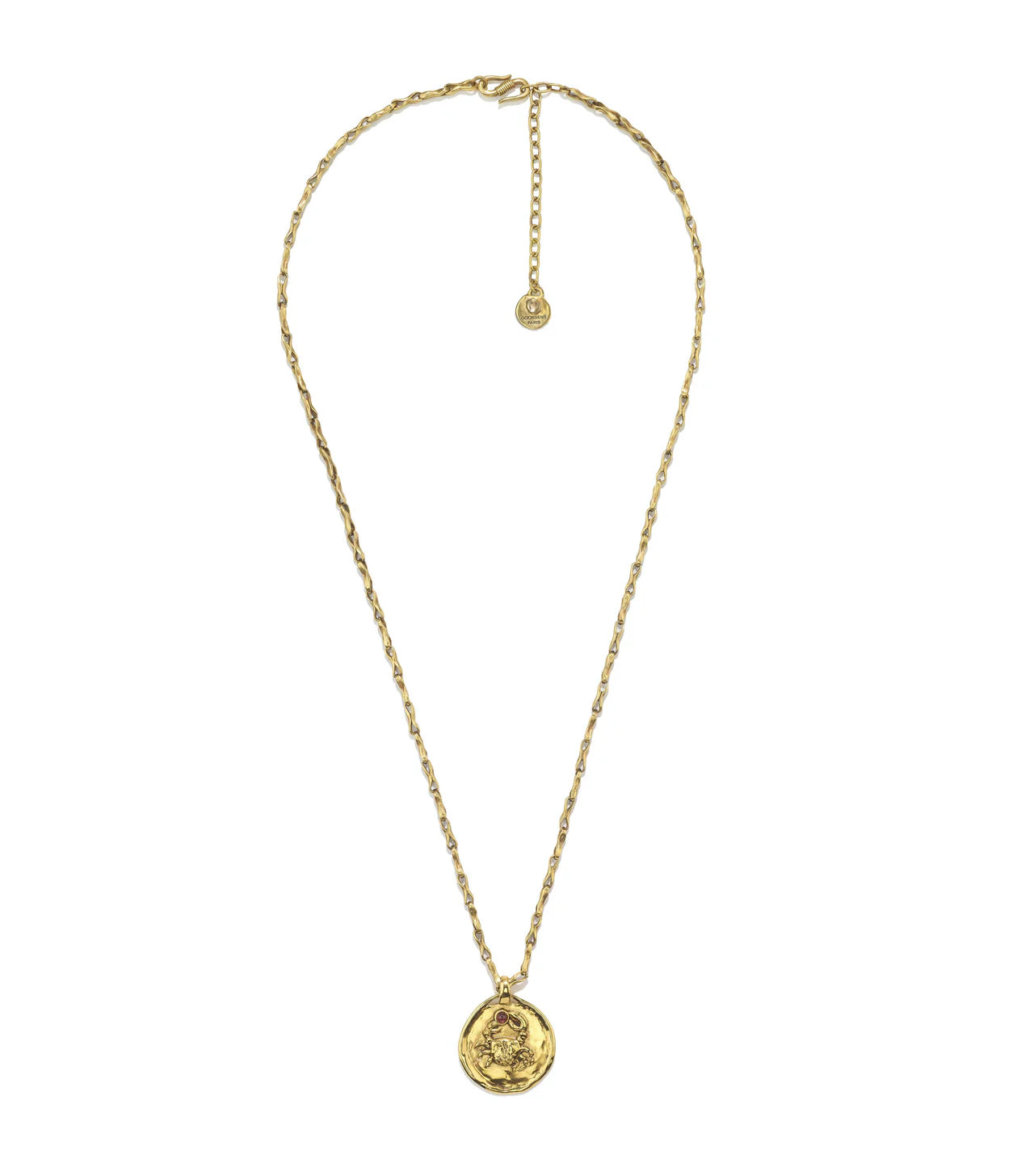 Collier Goossens Cancer Talisman Astro