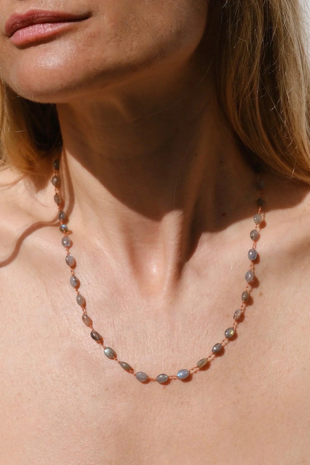 Collier Ivarene Valley Labradorite - PODIUMS NANCY