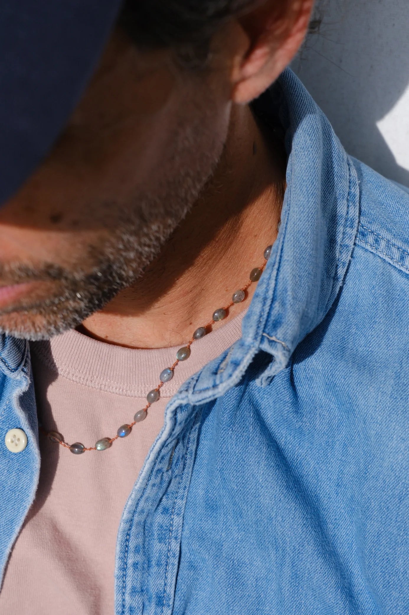 Collier Ivarene Valley Labradorite - PODIUMS NANCY
