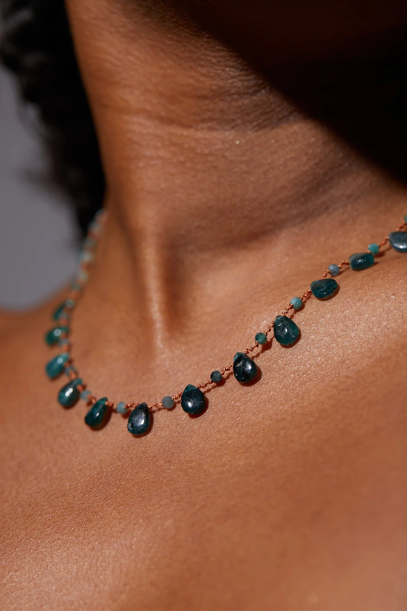 Collier Ivarene Osprey DB Grandidiérite - PODIUMS NANCY