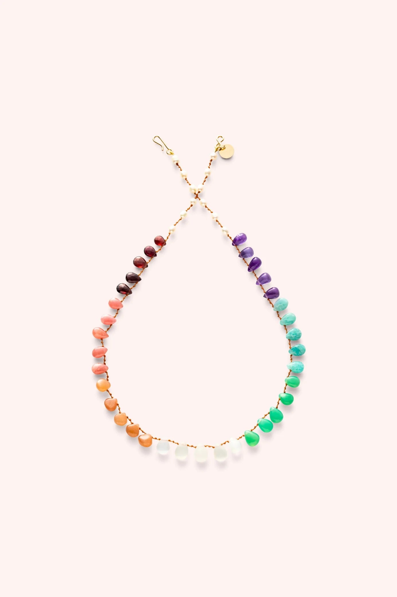 Collier Ivarene Rainbow Multi-pierres - PODIUMS NANCY