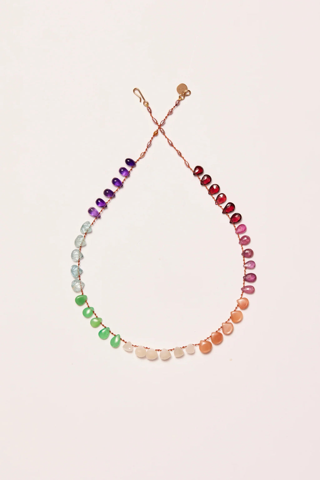 Collier Ivarene Rainbow Multi-pierres - PODIUMS NANCY