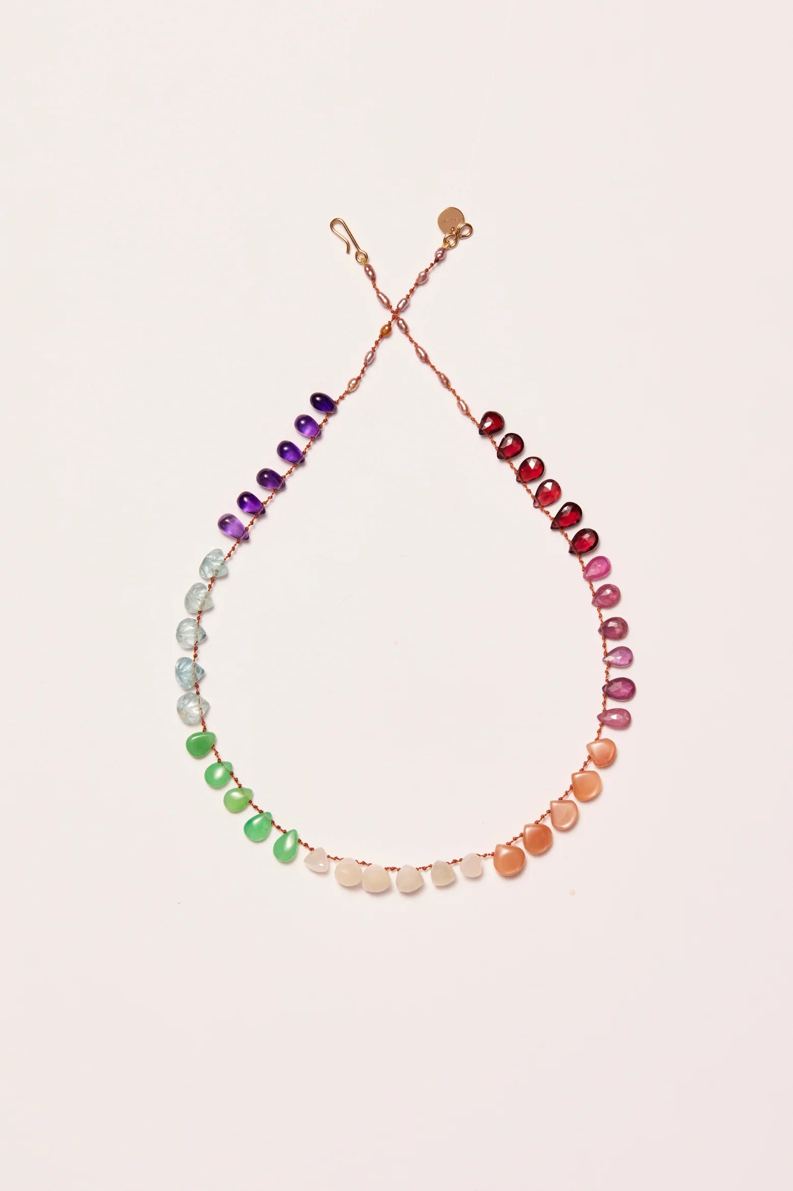 Collier Ivarene Rainbow Multi-pierres - PODIUMS NANCY