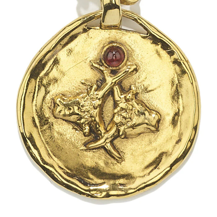 Collier Goossens Taureau Talisman Astro