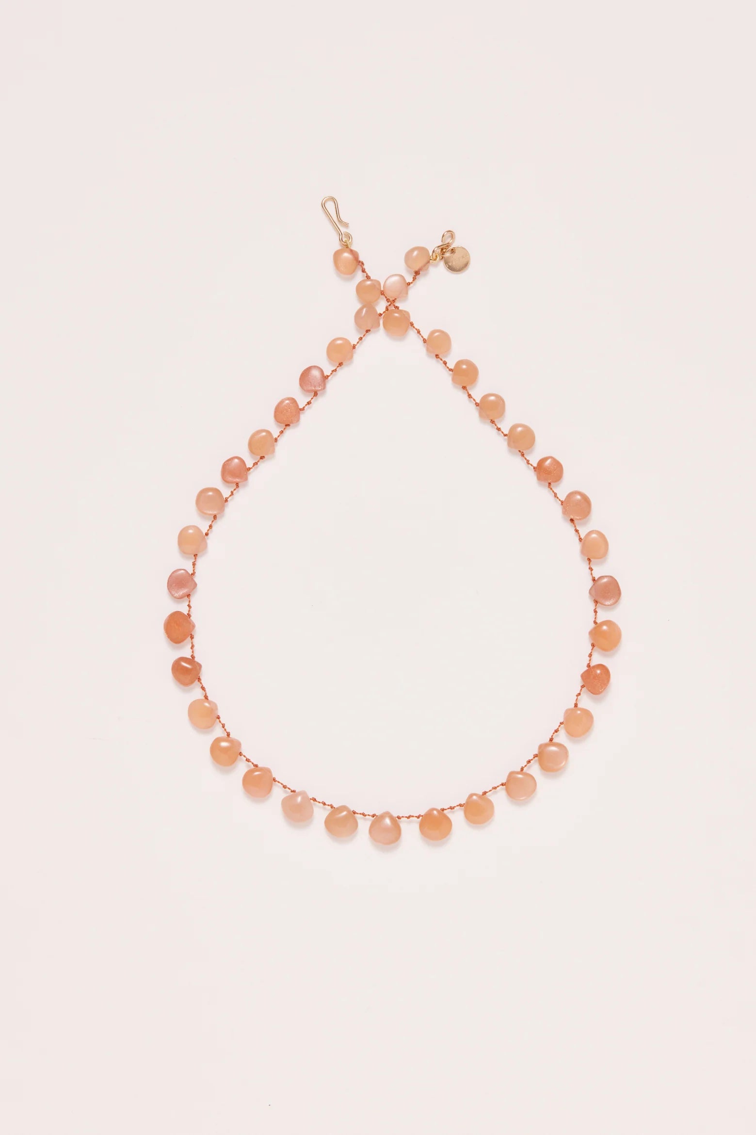 Collier Ivarene Sunk Haze Pierre De Lune Peche - PODIUMS NANCY