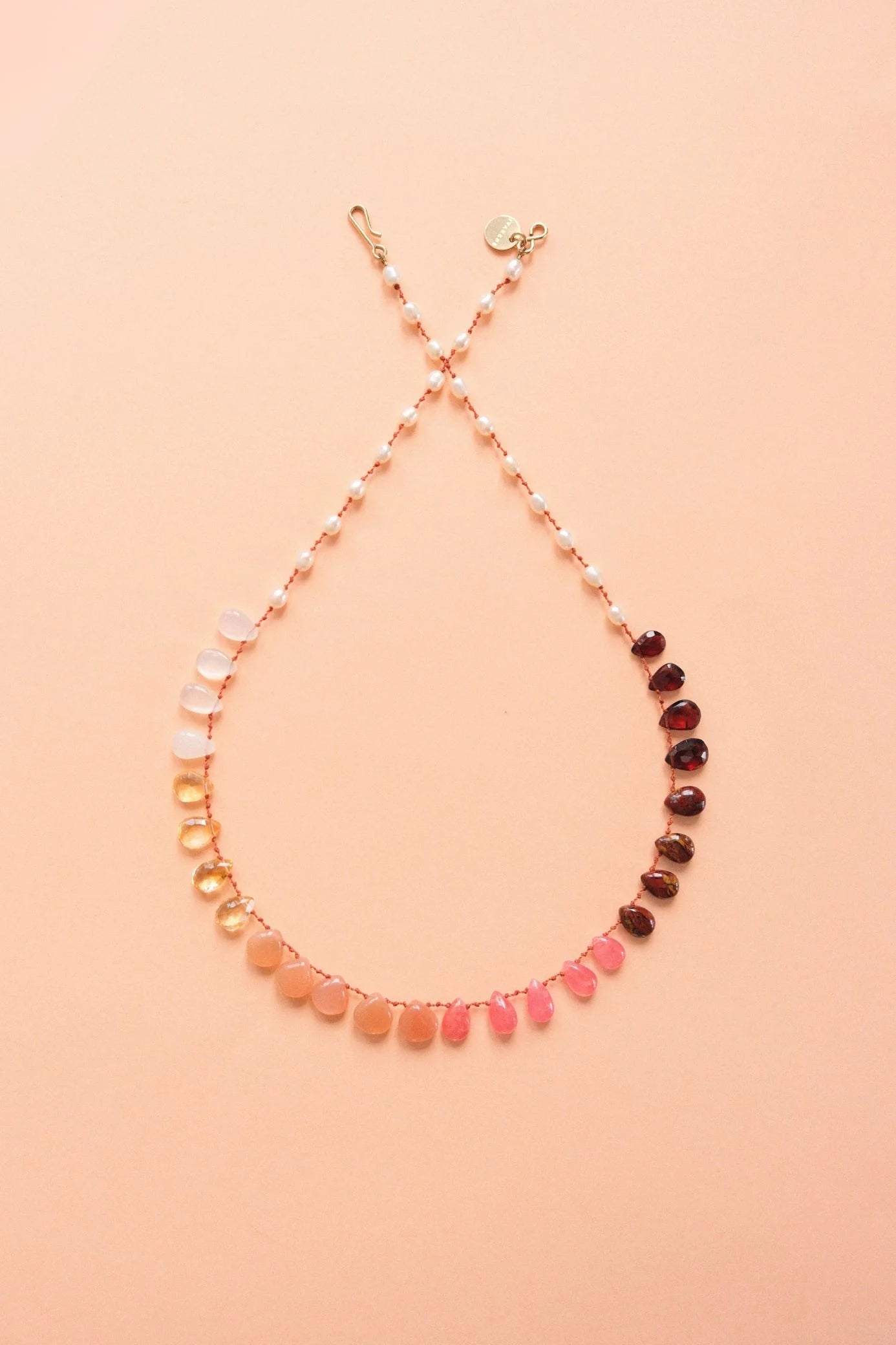 Collier Ivarene Sunset Multi-pierres - PODIUMS NANCY