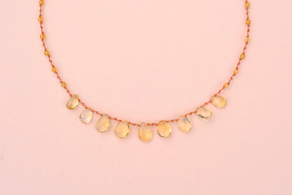 Collier Ivarene 9 Gouttes Citrine | Podiums Nancy