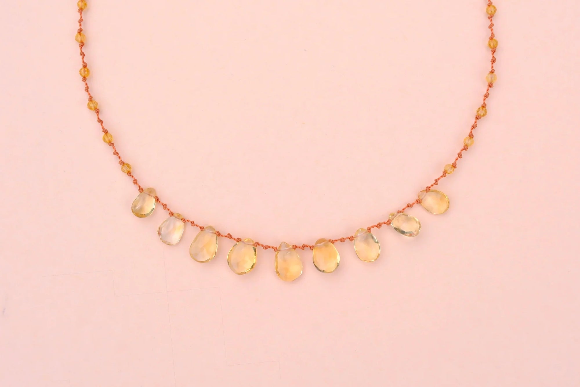 Collier Ivarene 9 Gouttes Citrine | Podiums Nancy