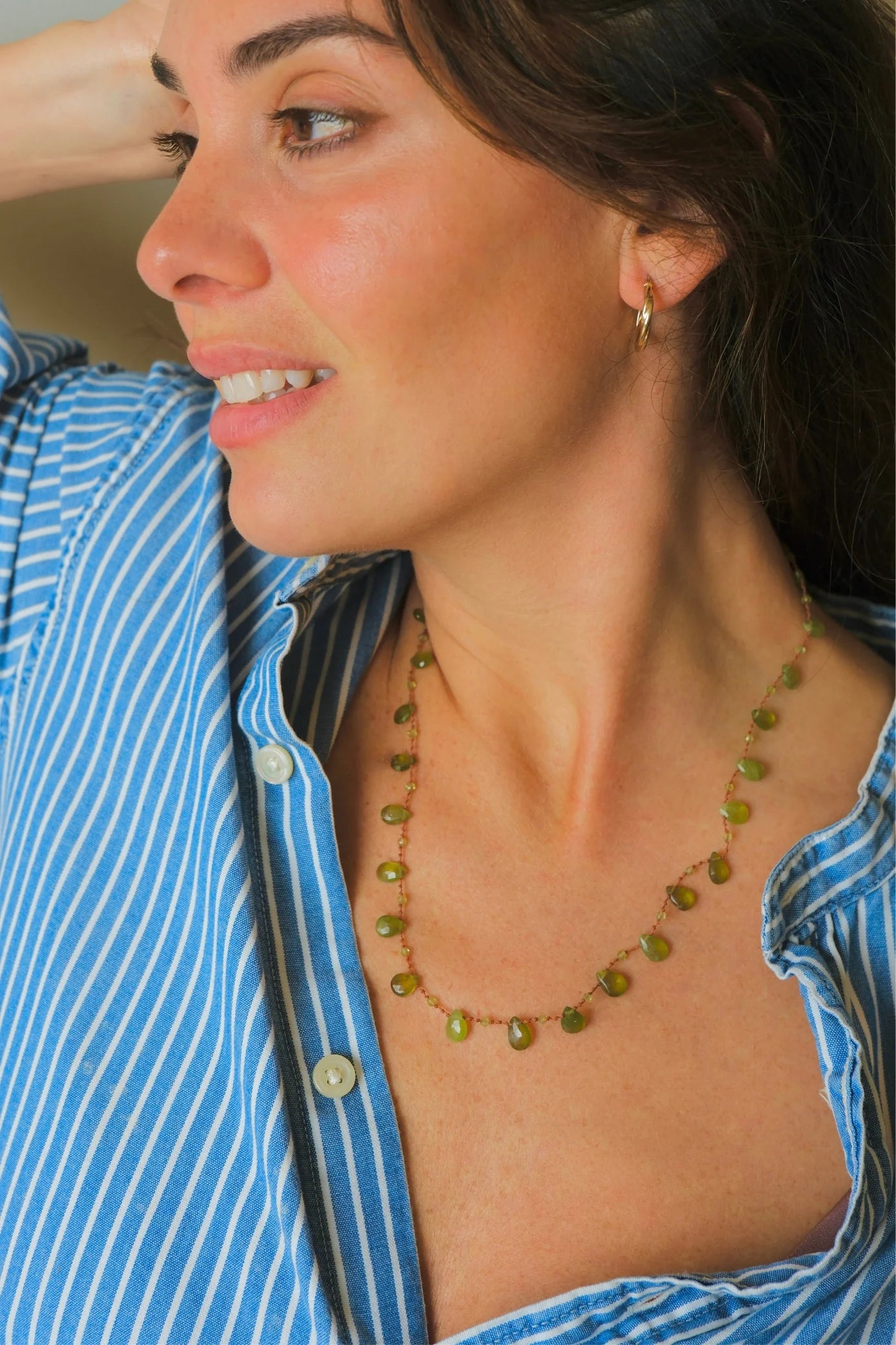 Collier Ivarene Linwood D&B Vesuvianite | Podiums Nancy