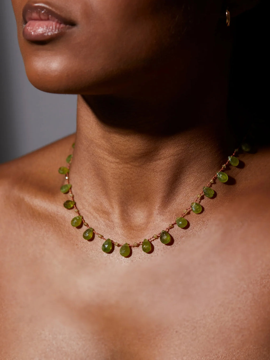Collier Ivarene Linwood D&B Vesuvianite | Podiums Nancy