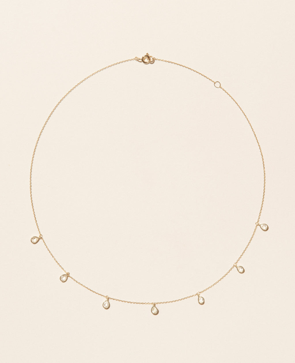 Collier Pascale Monvoisin Palerme Saphir Blanc | Podiums Nancy