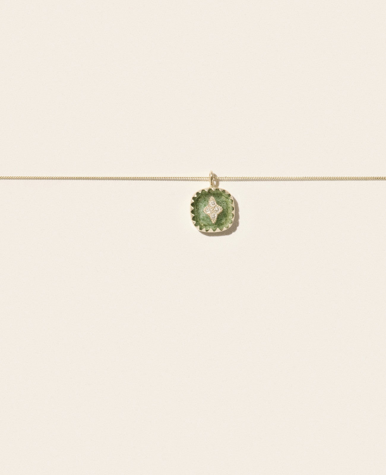 Collier Pascale Monvoisin Pierrot Aventurine Quartz | Podiums Nancy