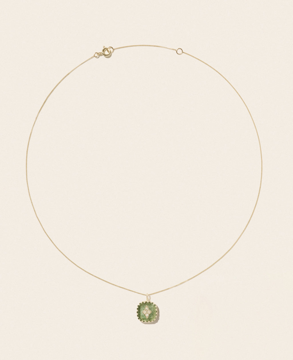 Collier Pascale Monvoisin Pierrot Aventurine Quartz | Podiums Nancy
