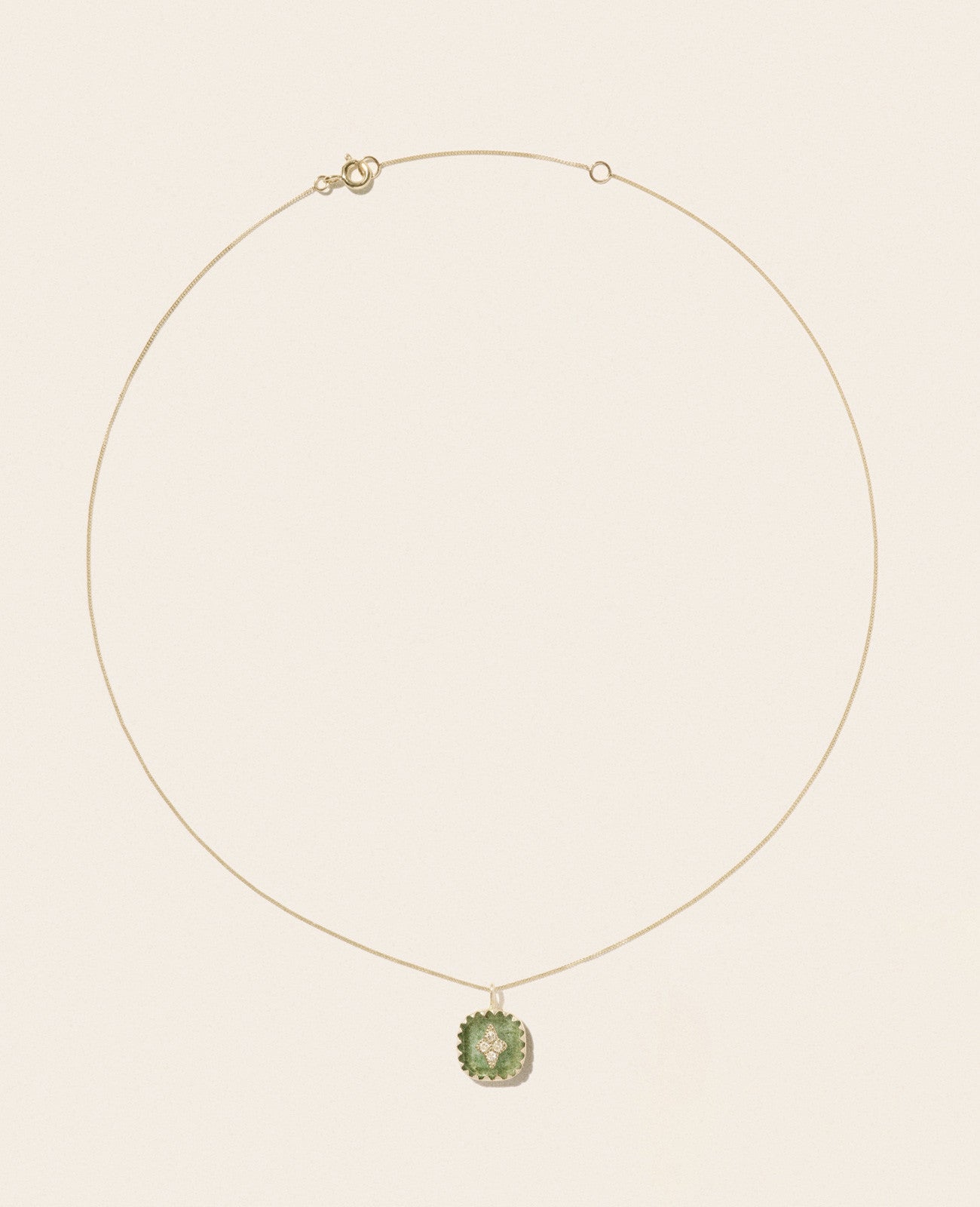 Collier Pascale Monvoisin Pierrot Aventurine Quartz | Podiums Nancy