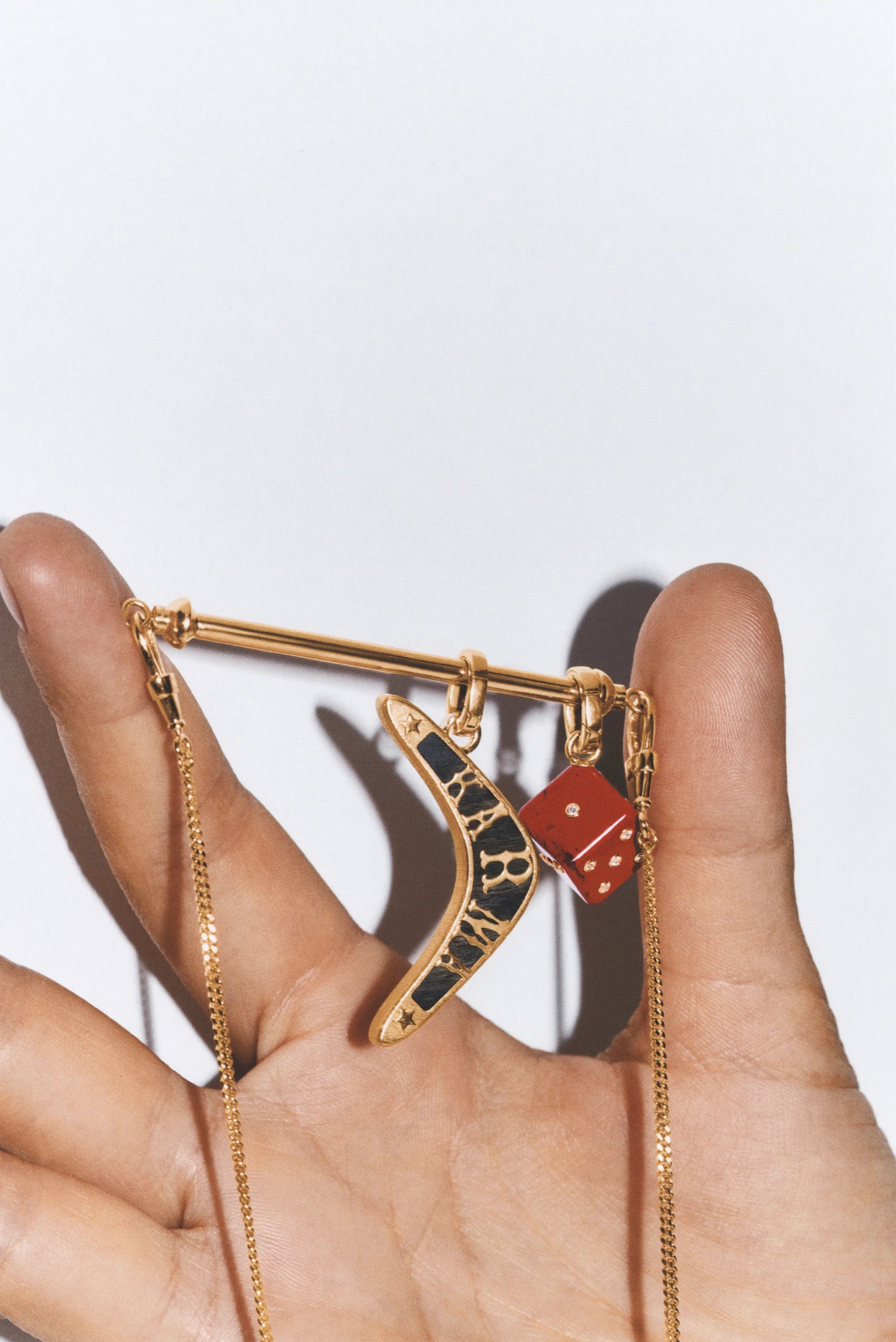 Pendentif Marie Lichtenberg Connecteur Or