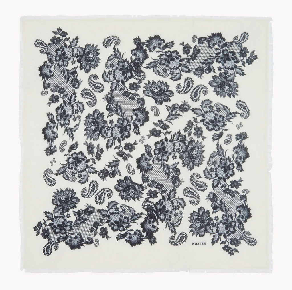 Grand Bandana Hachiko Lace Avoine