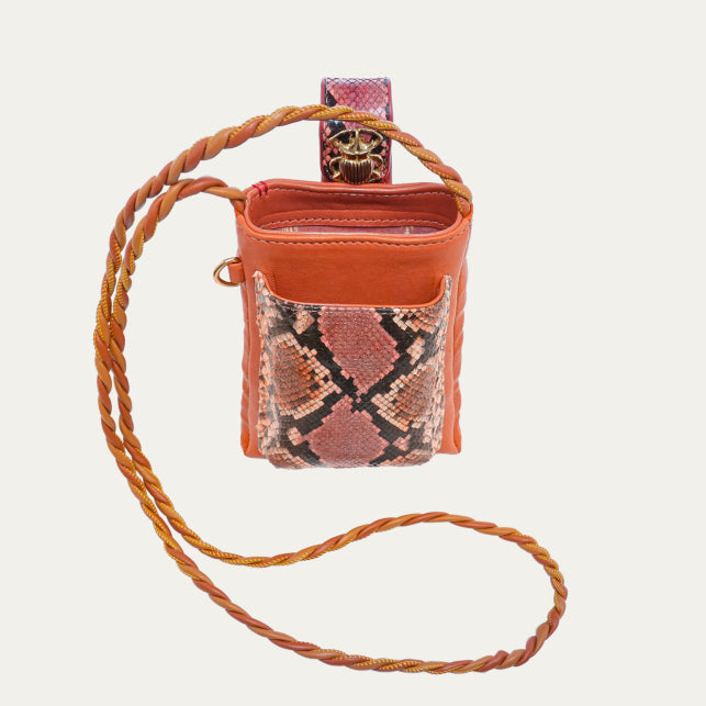 Étui Claris Virot Double Marcus Terracotta | Podiums Nancy