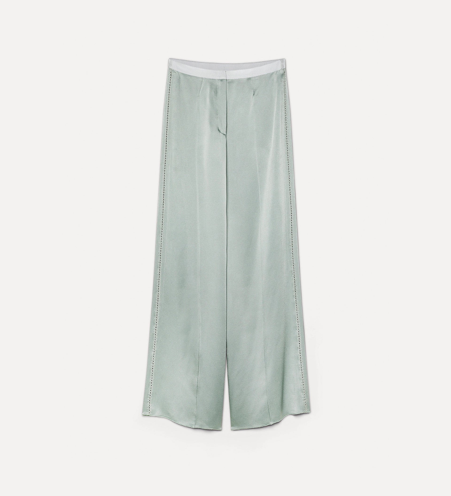 satin regular waist pant ombra - PODIUMS NANCY