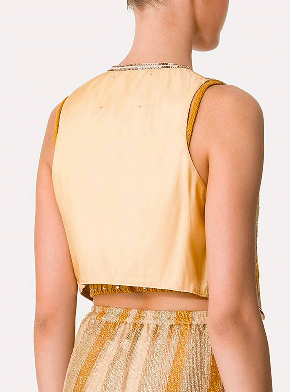 GILET EN LIN ONIRIC BLOSSOM - PODIUMS NANCY