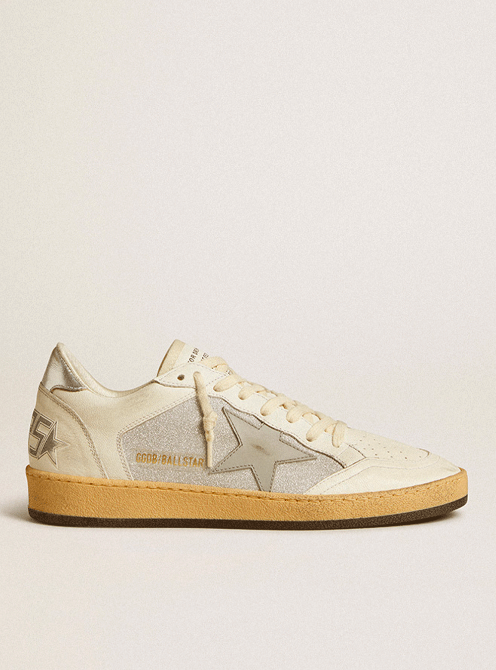Sneakers Golden Goose Ball Star Natural Silver