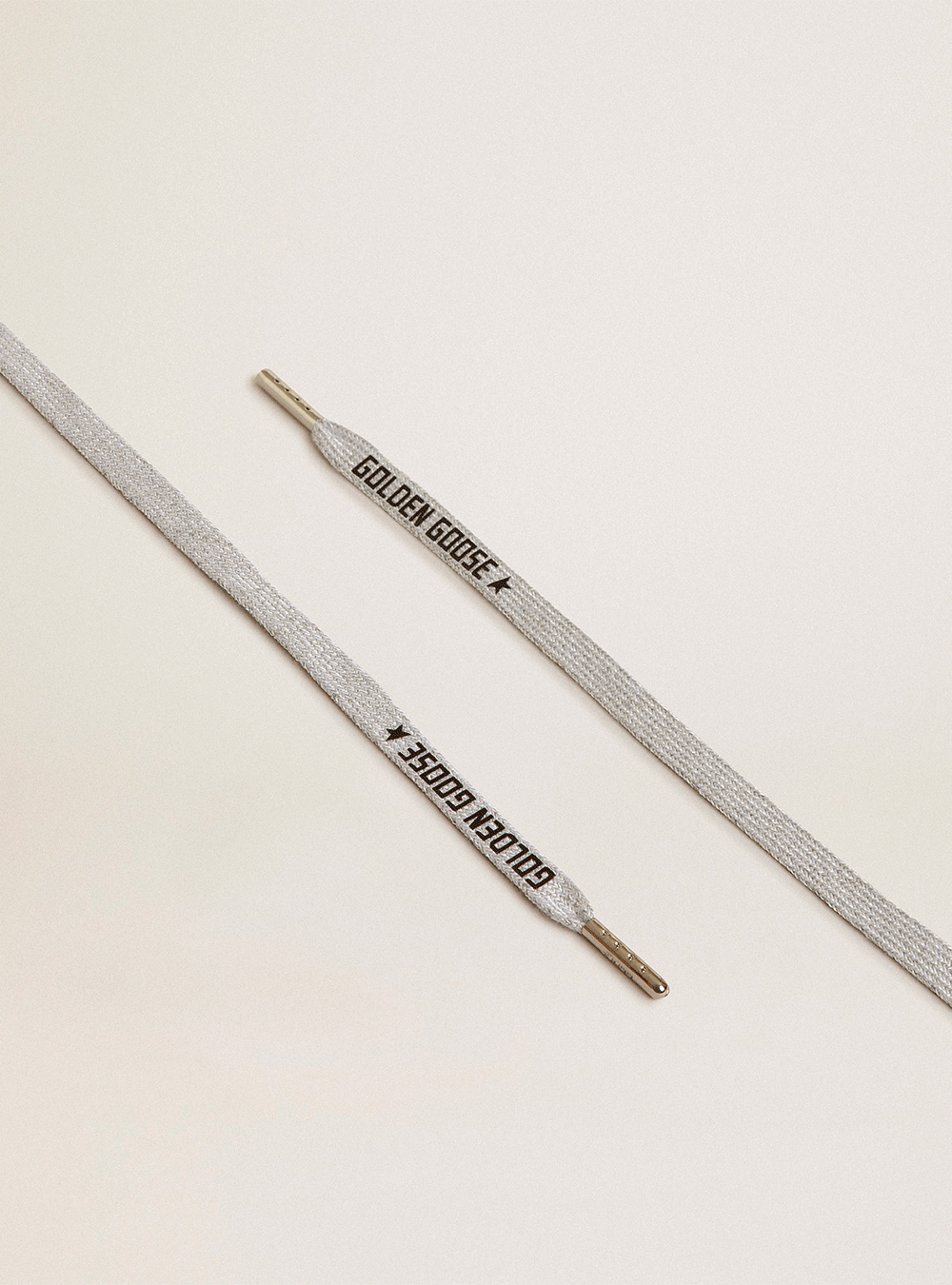 Lacets Golden Goose Ice Silver