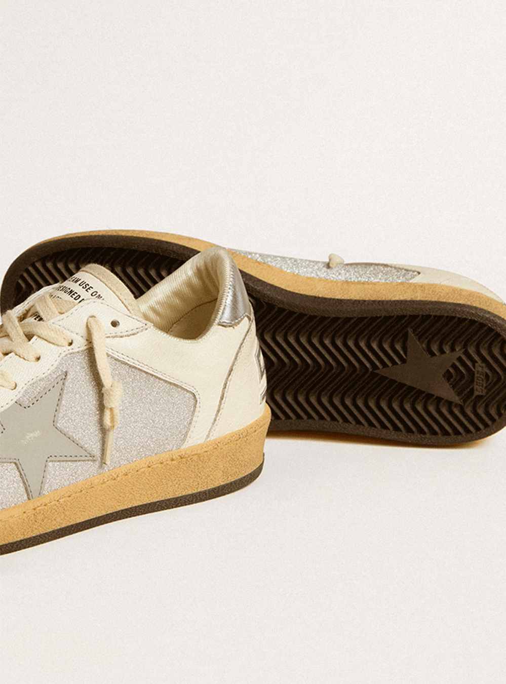 Sneakers Golden Goose Ball Star Natural Silver