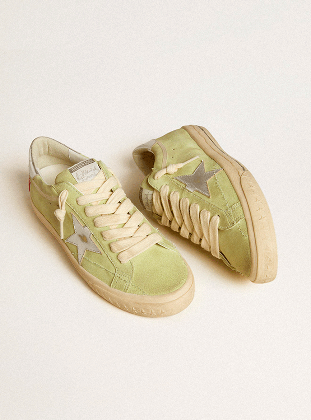 Sneakers Golden Goose Super Star Nile Green/Silver