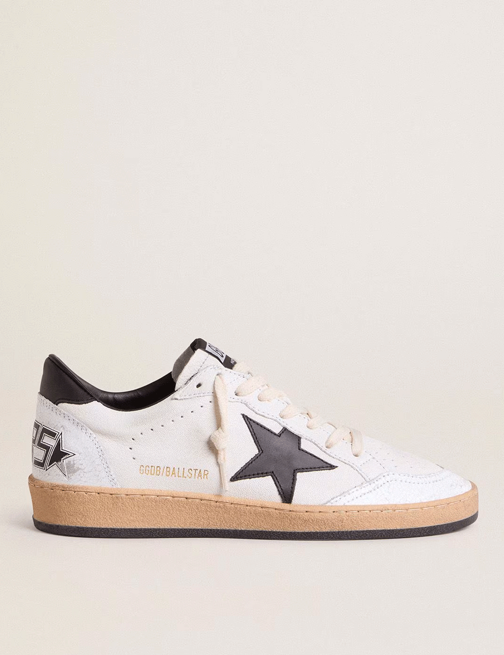 Sneakers Golden Goose Ballstar Nappa Blanche Noire