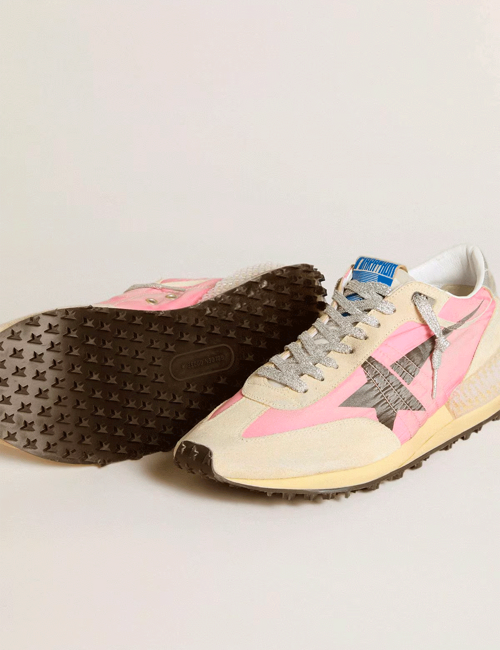 Sneakers Golden Goose Running Marathon Pink Gold