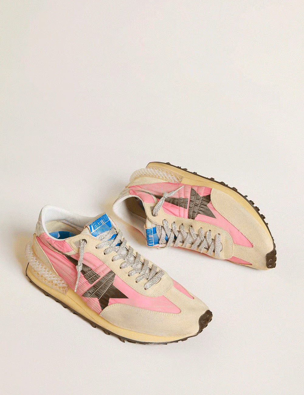 Sneakers Golden Goose Running Marathon Pink Gold