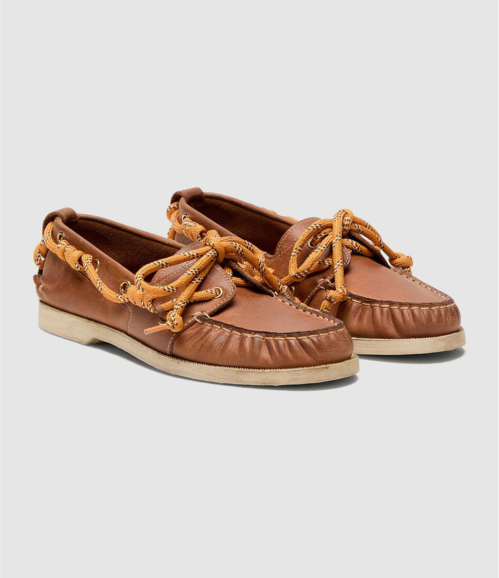 Mocassins Golden Goose Boat Cruise Tan - PODIUMS NANCY