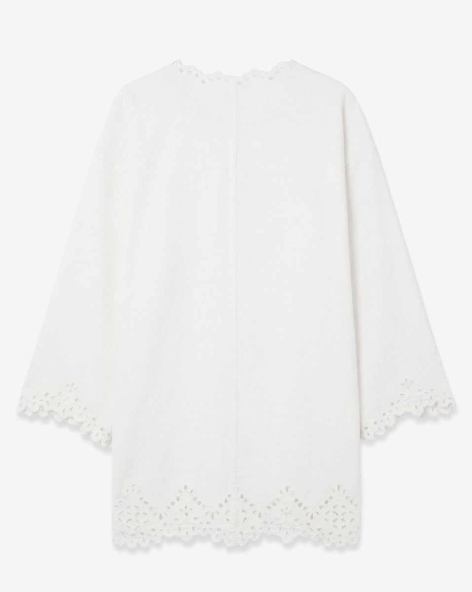 Robe Isabel Marant Etoile Sherazade Blanc