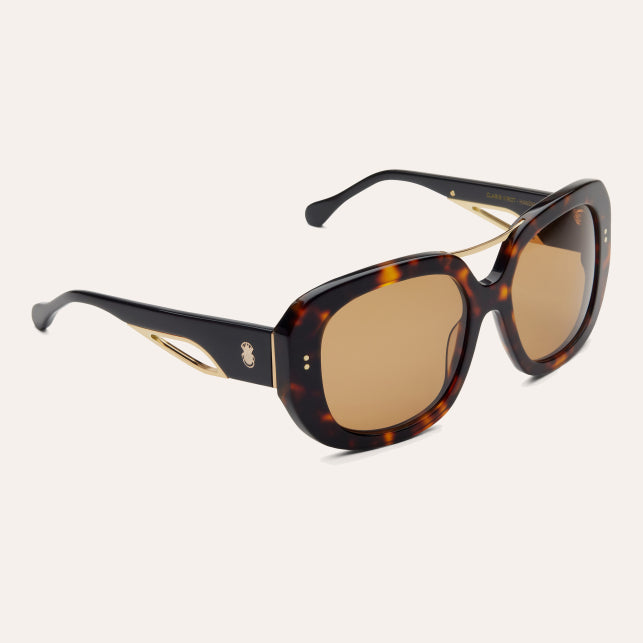 Lunettes Claris Virot Ceram Ecaille Brun | Podiums Nancy