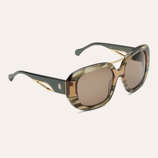 Lunettes Claris Virot Ceram Kaki G15 | Podiums Nancy