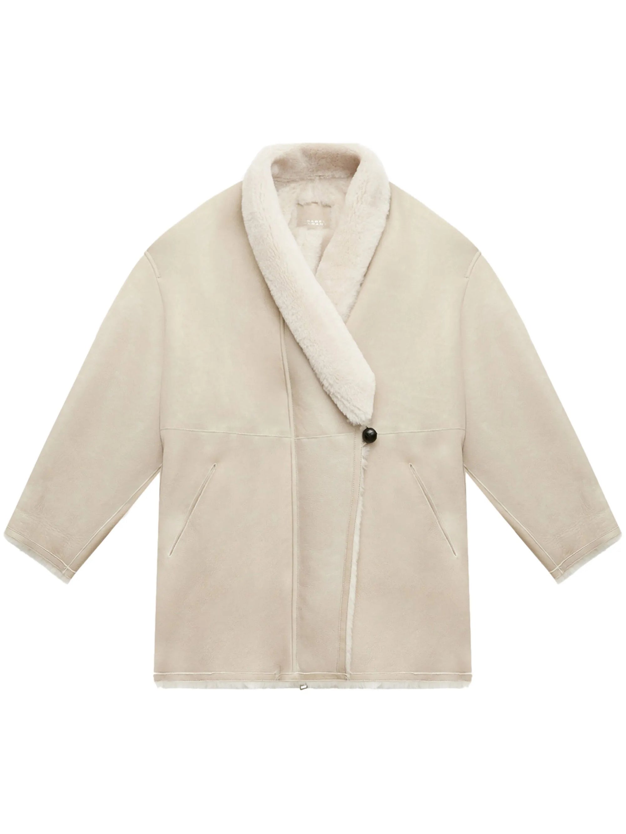 Manteau Isabel Marant Elanore Chalk | Podiums Nancy 