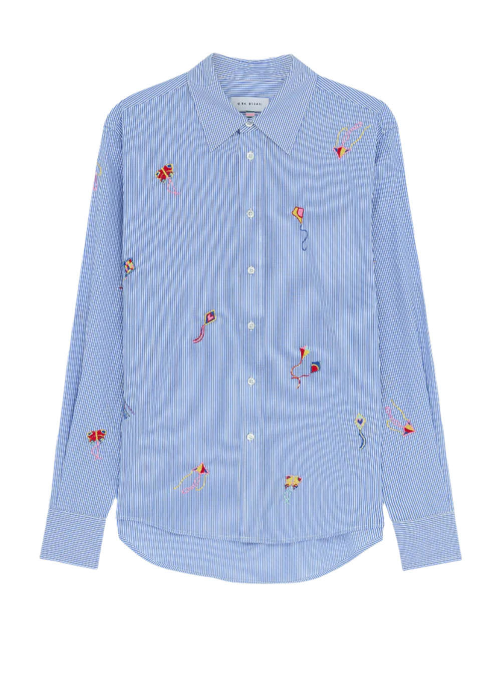 Chemise Mira Mikati patmos shirt blue/white
