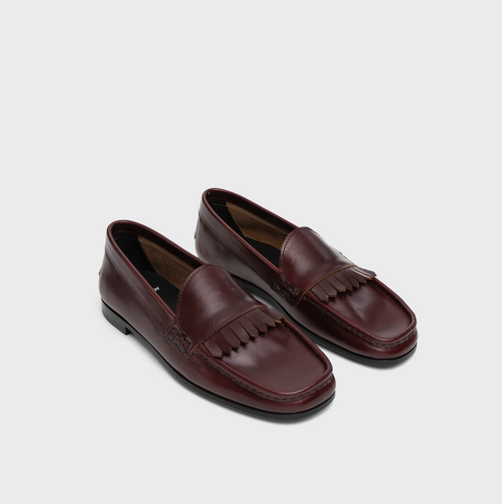 Mocassin Pierre Hardy Ethan Loaffer Burgundy