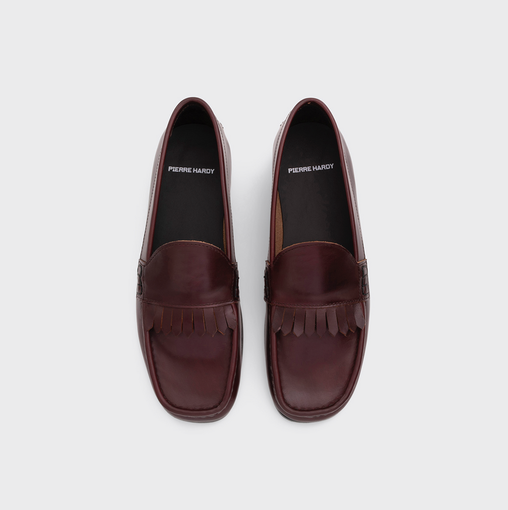 Mocassin Pierre Hardy Ethan Loaffer Burgundy