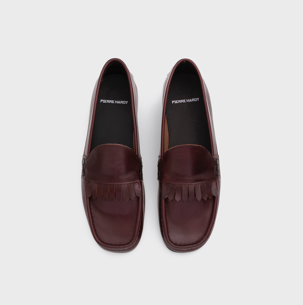 Mocassin Pierre Hardy Ethan Loaffer Burgundy