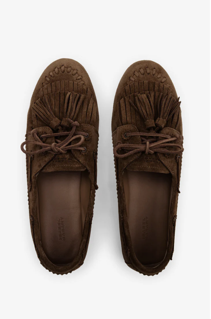 Mocassins Isabel Marant Fersi Chocolat