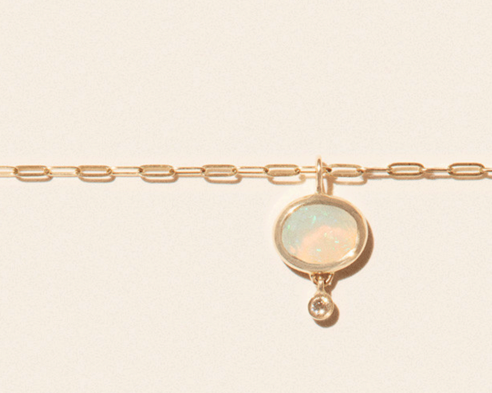 Collier Pascale Monvoisin Opale