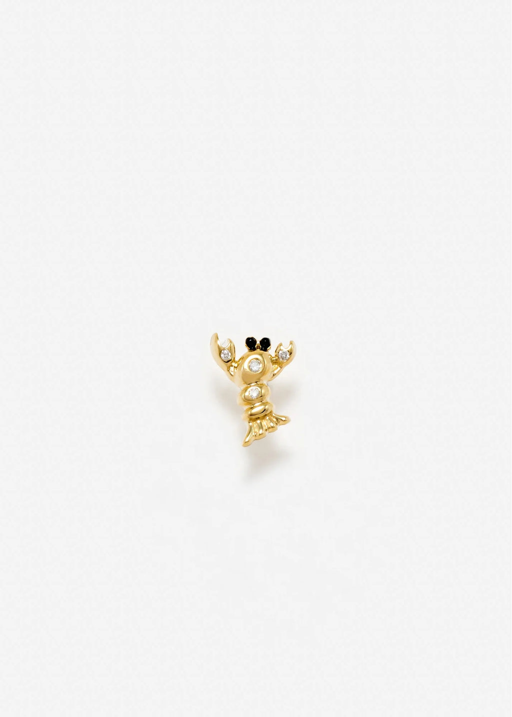 Nano Puce Yvonne Léon Homard Diamants Or Jaune | Podiums Nancy