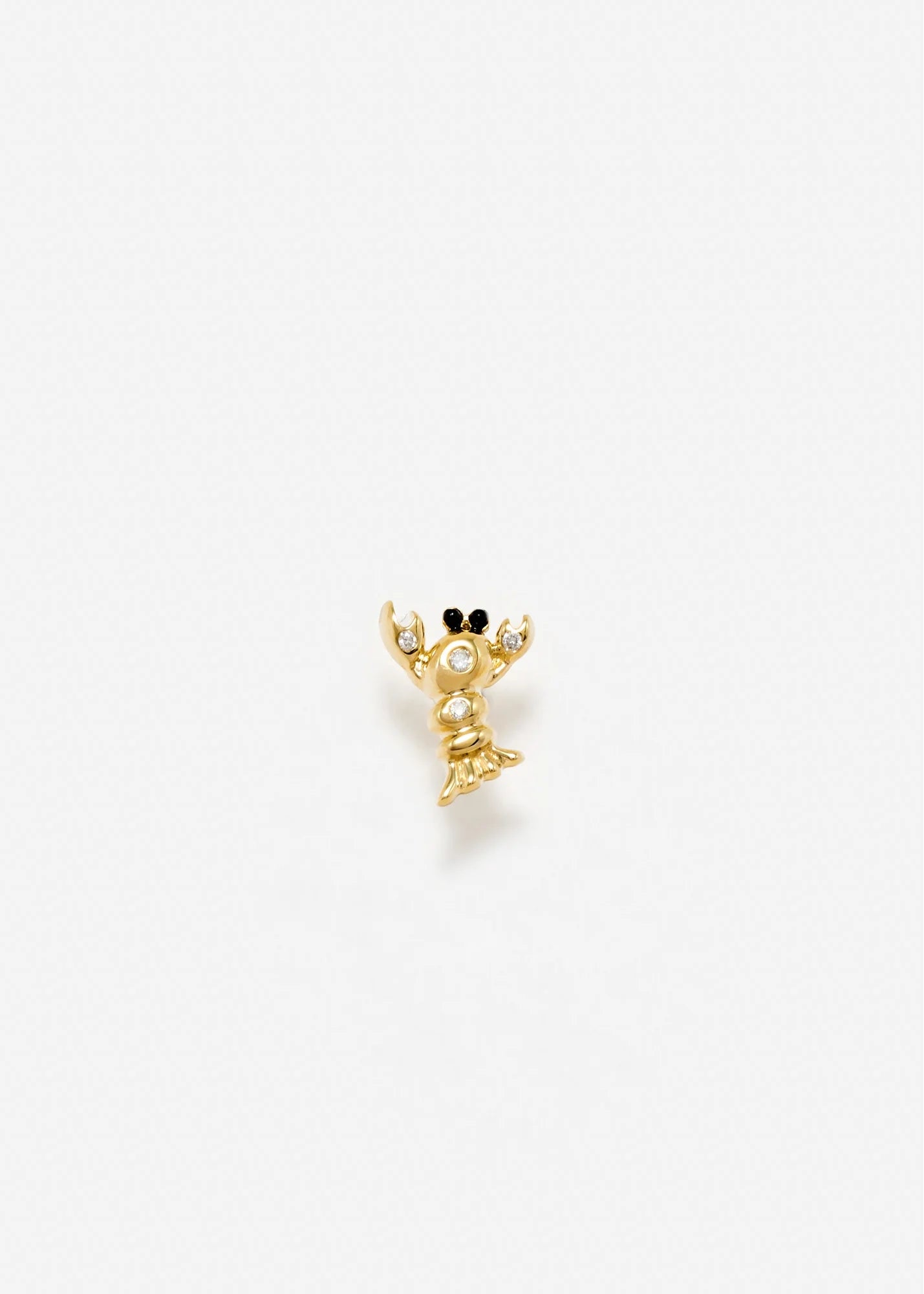 Nano Puce Yvonne Léon Homard Diamants Or Jaune | Podiums Nancy