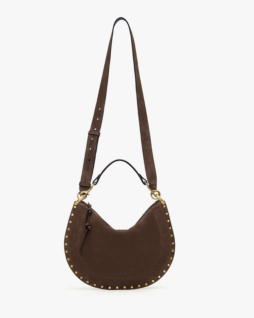 Sac Isabel Marant Oskan Soft Zip Coffee